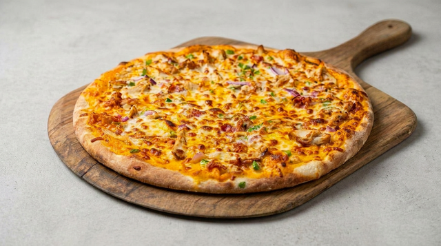 Bacon Cheeseburger Pizza.