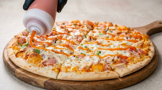 Buffalo Chicken Pizza.