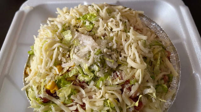 Chicken Burrito or Bowl.