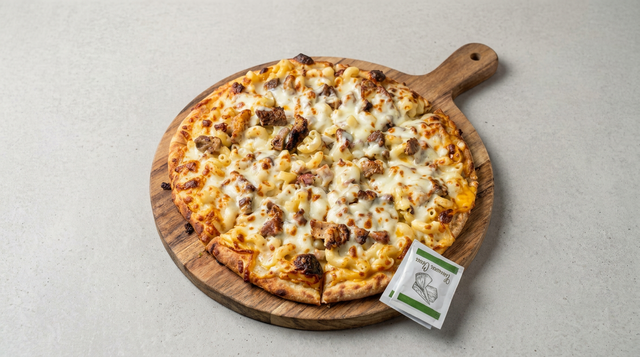 Mac & Cheese Pizza.